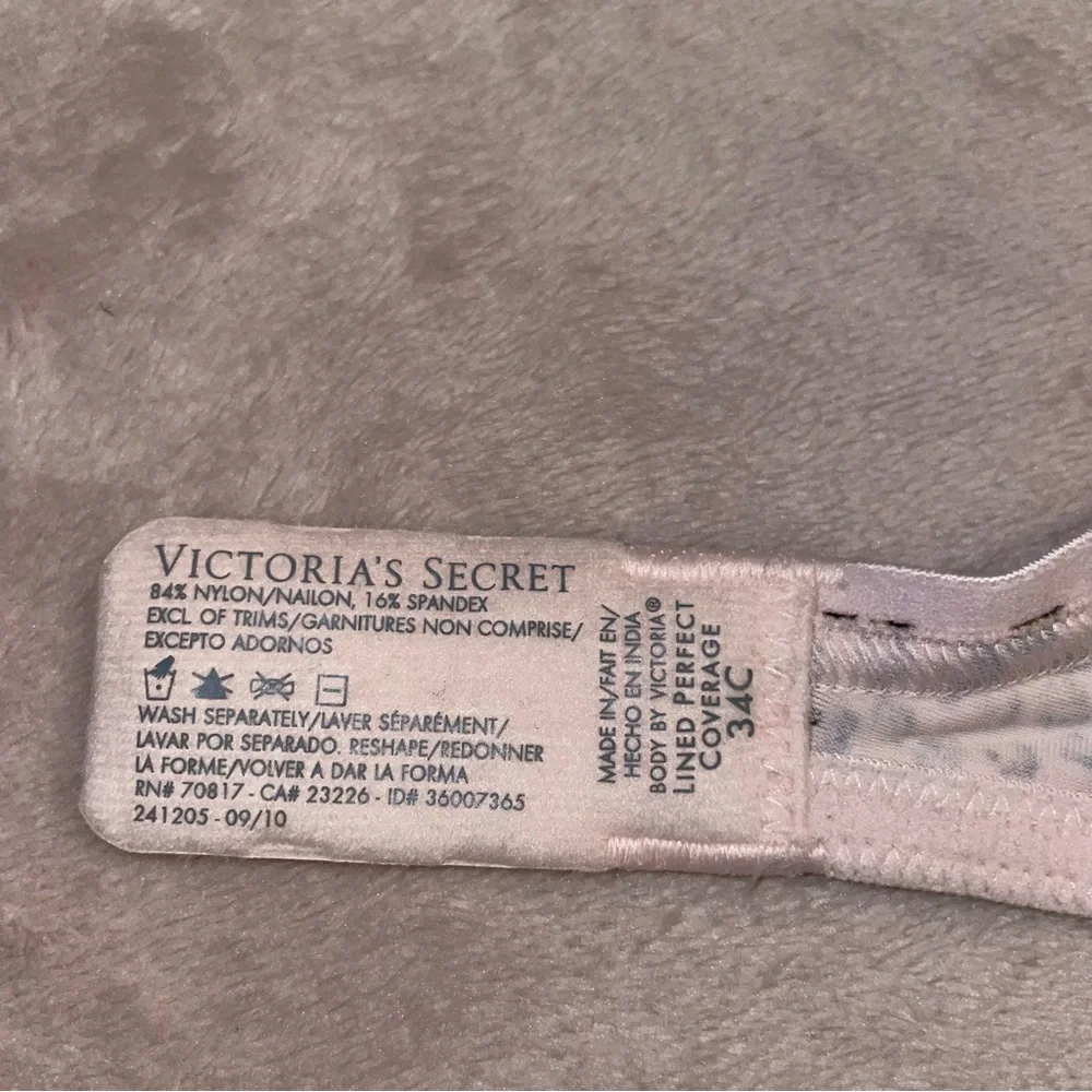 Victorias secret animal print lined perfect coverage bra size 34C - Picture 9 of 11